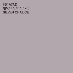 #B1A7AD - Silver Chalice Color Image